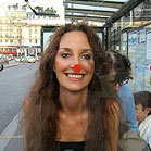 Martine Brand smiling in Paris