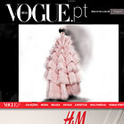 Martine Brand on Vogue Portugal website, Editorial