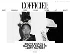 L'OFFICIEL Italia, Haute Couture by Bruno Bisang & Martine Brand