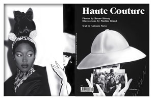 Haute Couture, cover Valentino, back cover Naomi Campbell