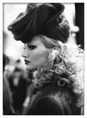 Karen Mulder, Valentino show, Photo Bruno Bisang