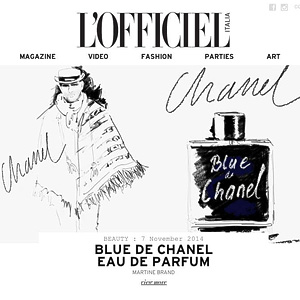 Chanel in L'Officiel Italia by Martine Brand
