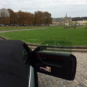 Visiting the country side near Paris