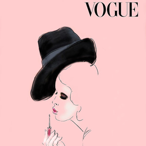 Vogue, illustration by Martine Brand